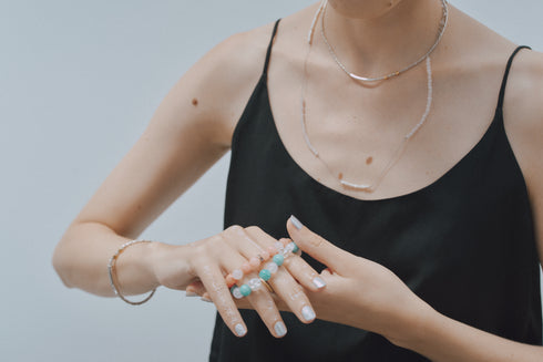 Power stone bracelet PINK
